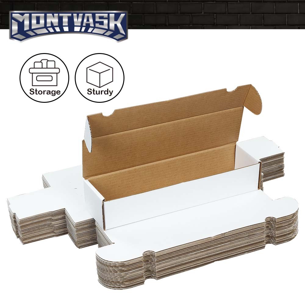 25PCS Storage Boxes LOT 800 Count Ct Sports Cards Trading Max Pro Shipping White
