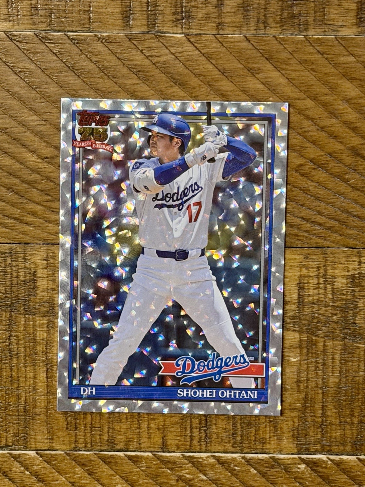 Topps Series 2 2026 1991 Crackle Foil Shohei Ohtani #91B2-1 Dodgers