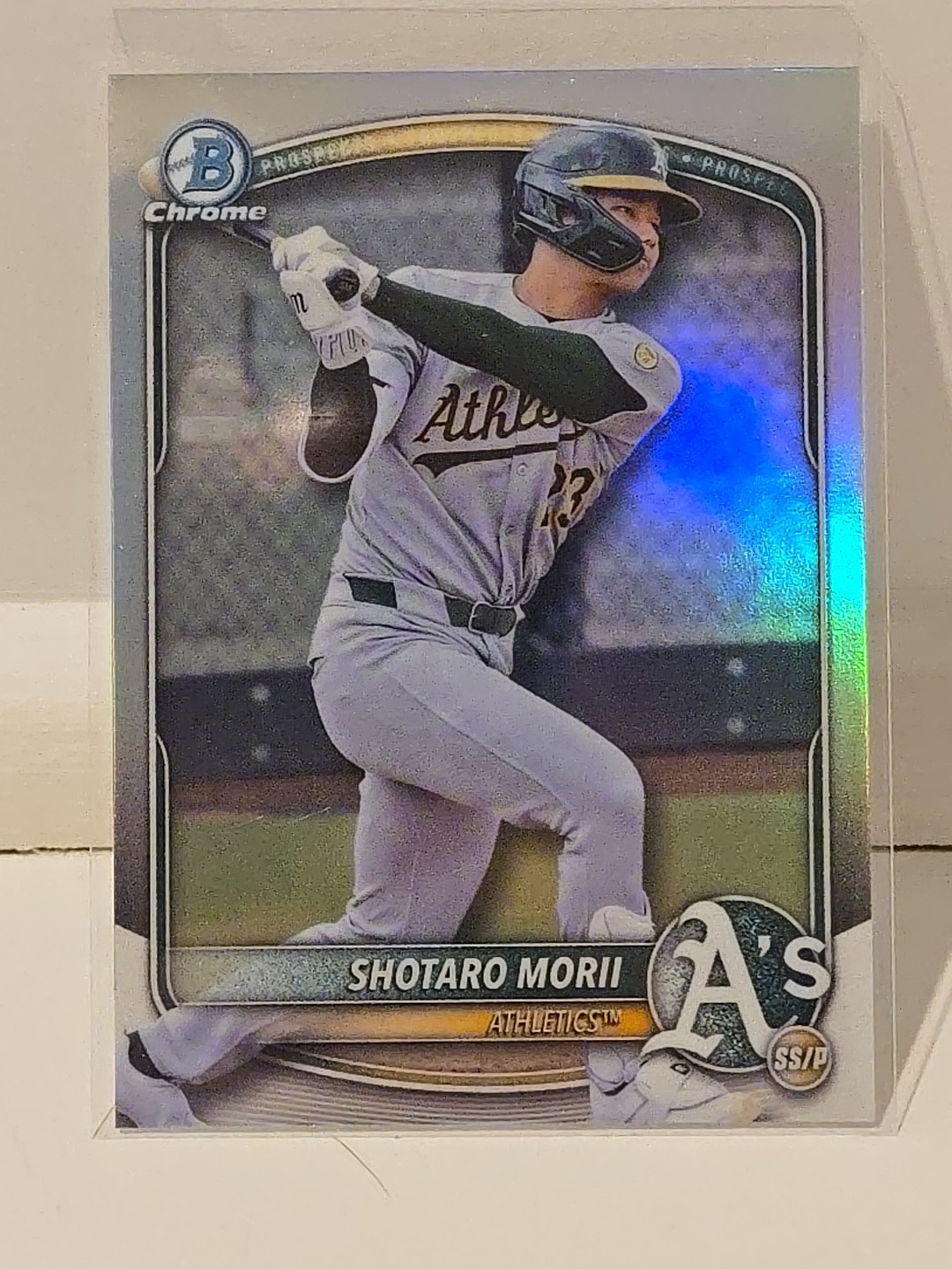 2025 Bowman Draft Chrome Refractor Shotaro Morii