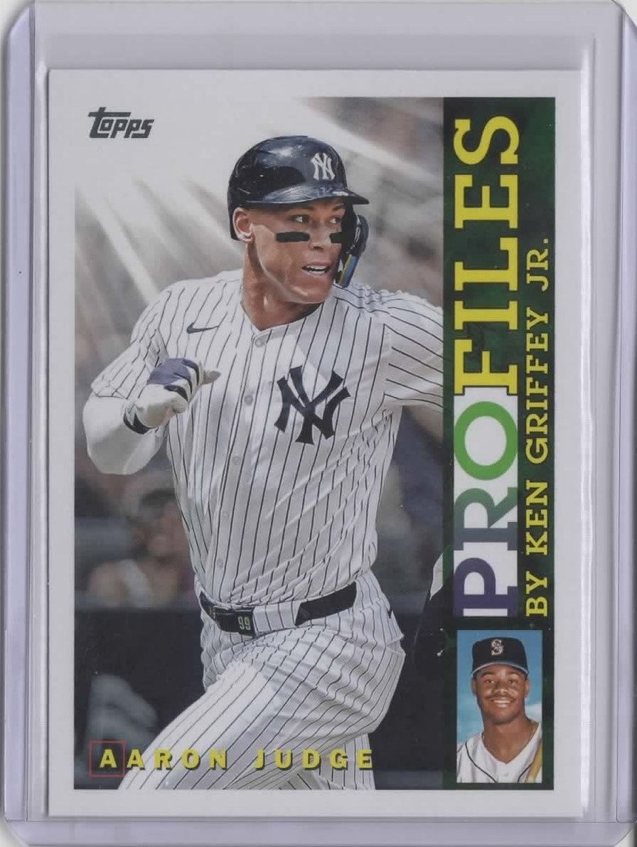 2026 Topps Profiles #TP18 Aaron Judge