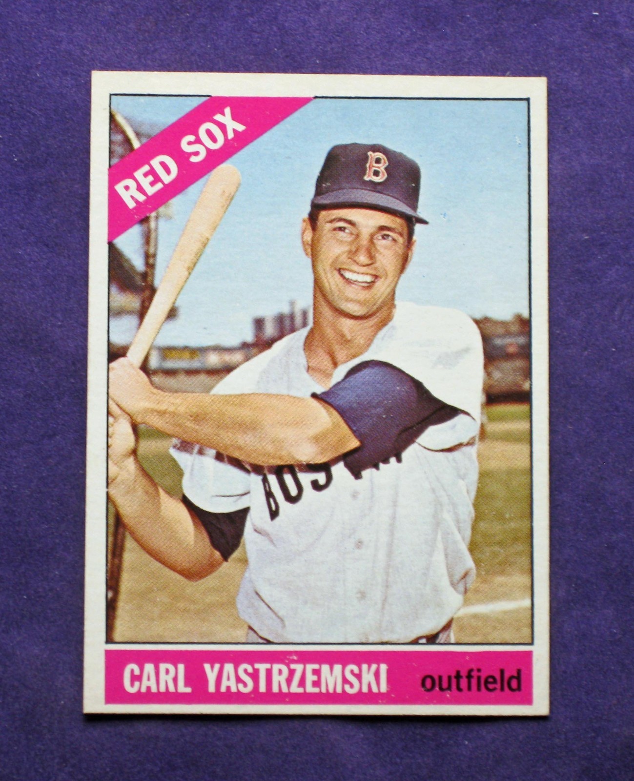 1966 Topps Carl Yastrzemski #70 “Pack Fresh Looking Card”