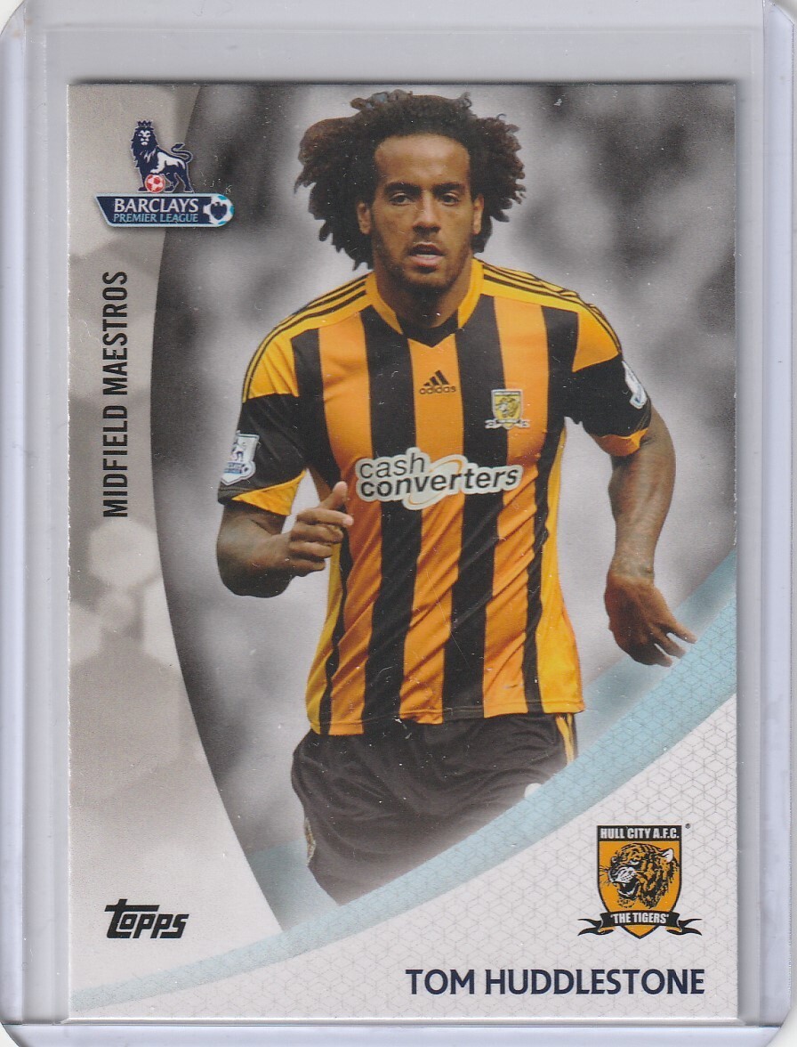 TOM HUDDLESTONE Hull City 2013/14 Topps Premier Gold #MM-TH Midfield Maestros