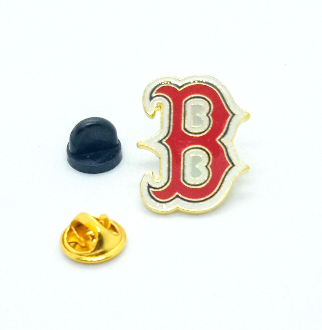 BOSTON RED SOX PIN (“B”) Baseball MLB Team Gift Enamel Hat Backpack Lapel Brooch