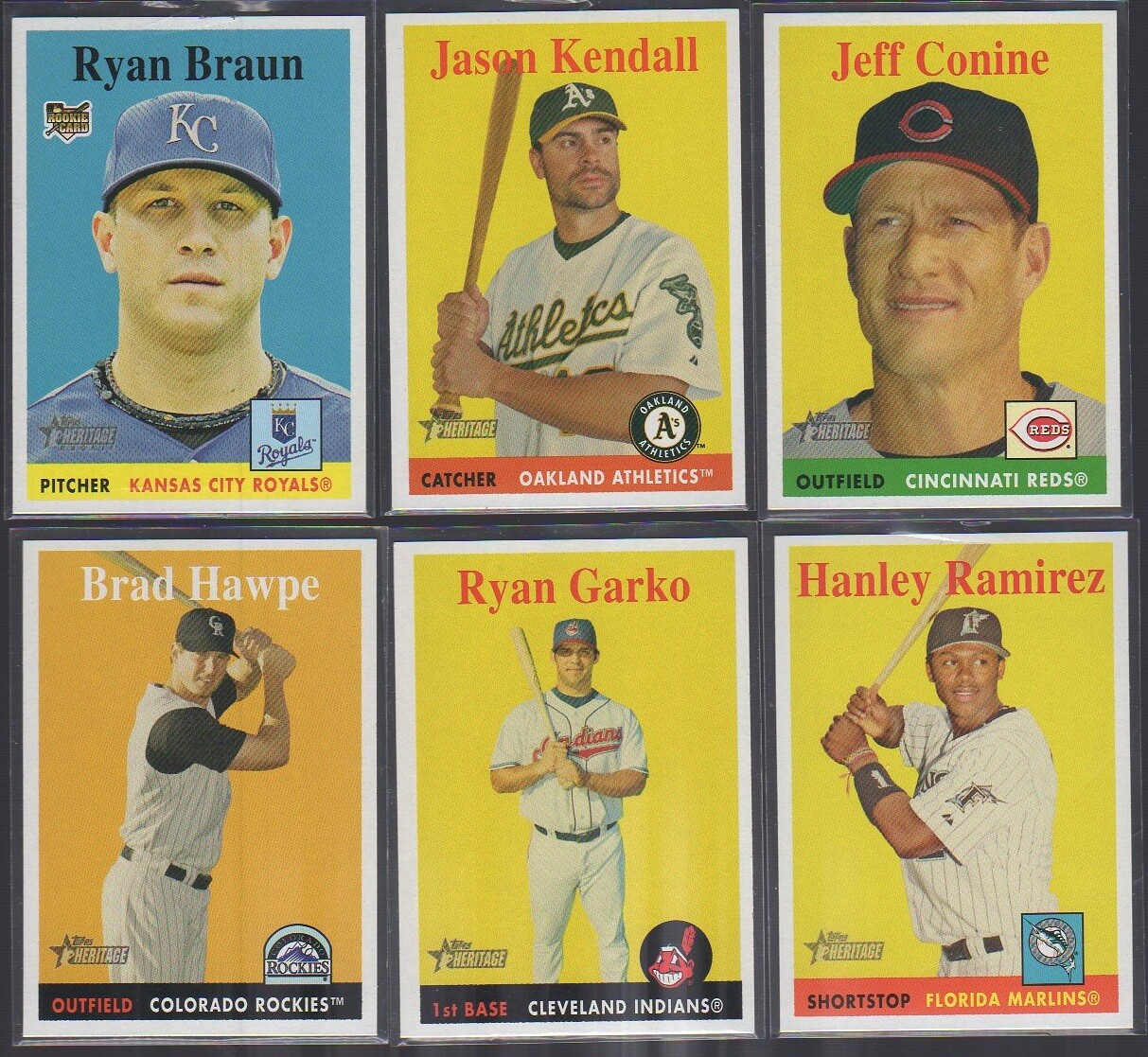 2007 Topps Heritage Short Prints SP – You Pick – Complete Your Set