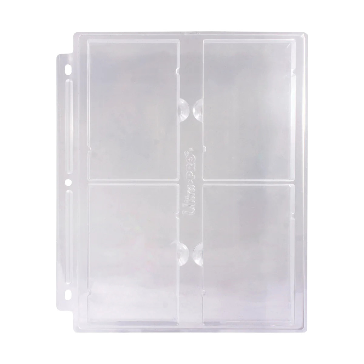 Ultra PRO 4-Pocket Page for Graded PSA Slabs 3-Hole Punched To Fit Ultra PRO Alb