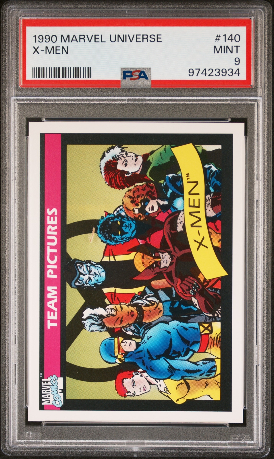 1990 Marvel Universe X-Men #140 PSA 9