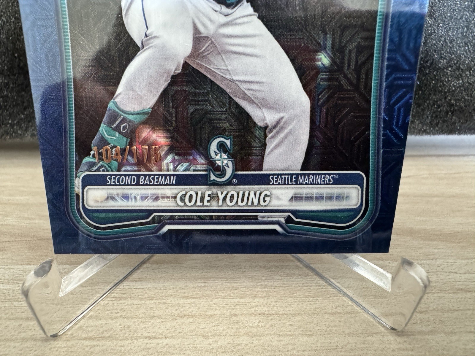 2026 Topps Bowman Chrome Mojo Refractor Cole Young RC /175