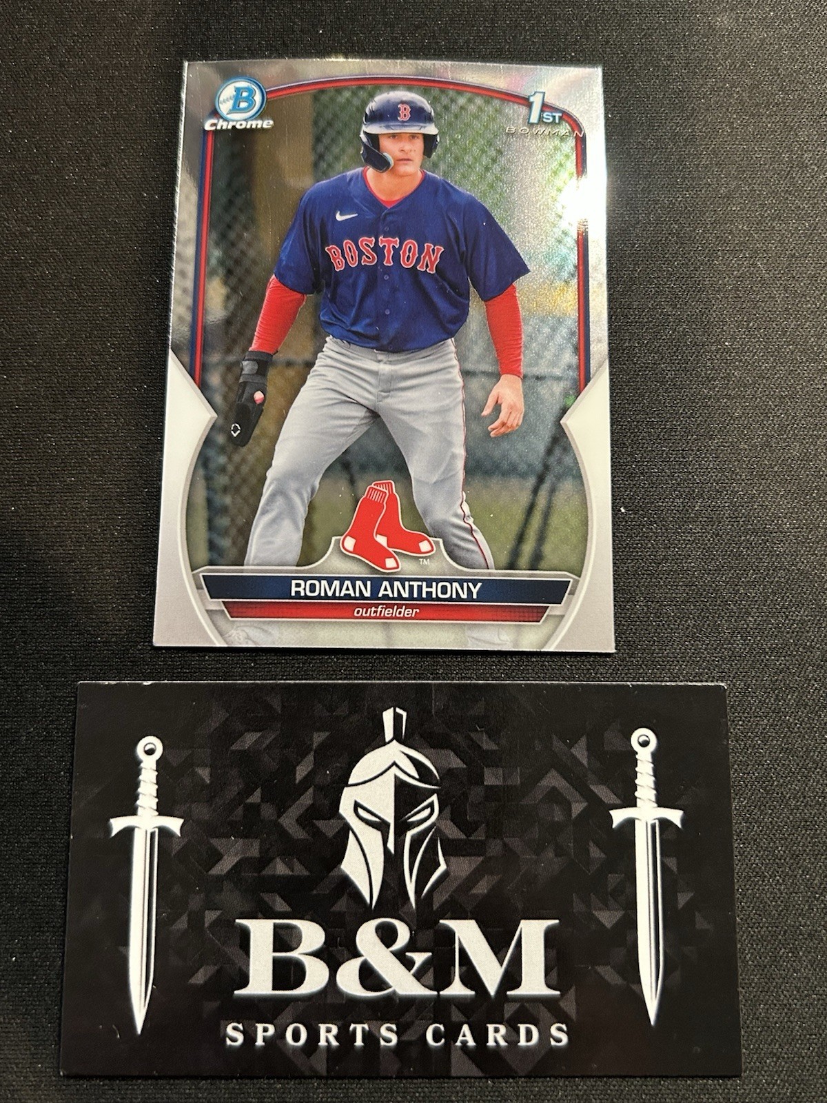 2023 Bowman Roman Anthony 1st Chrome Prospect #BCP-71 Boston Red Sox
