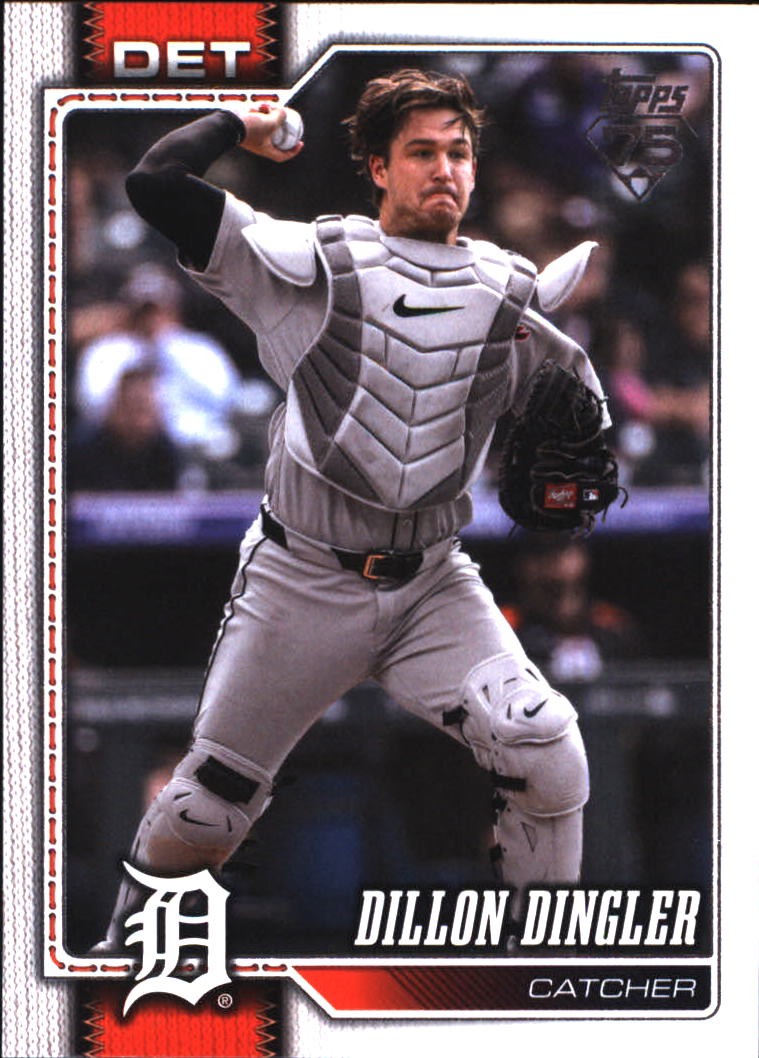 2026 Topps Dillon Dingler #351 Detroit Tigers
