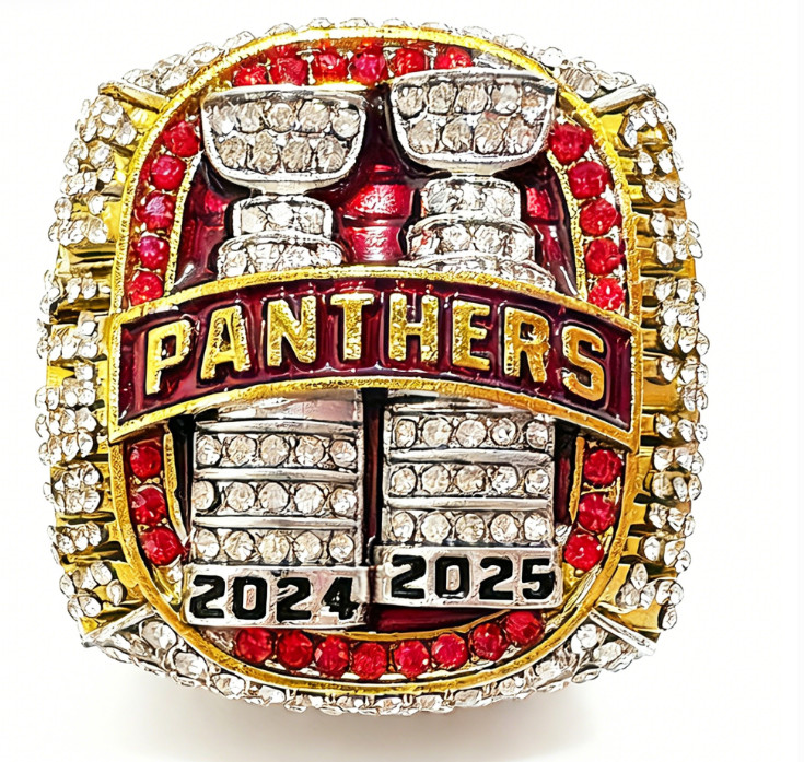 2025 NEW NHL Panthers Ring Florida #BARKOV 16 Size 9-11-13
