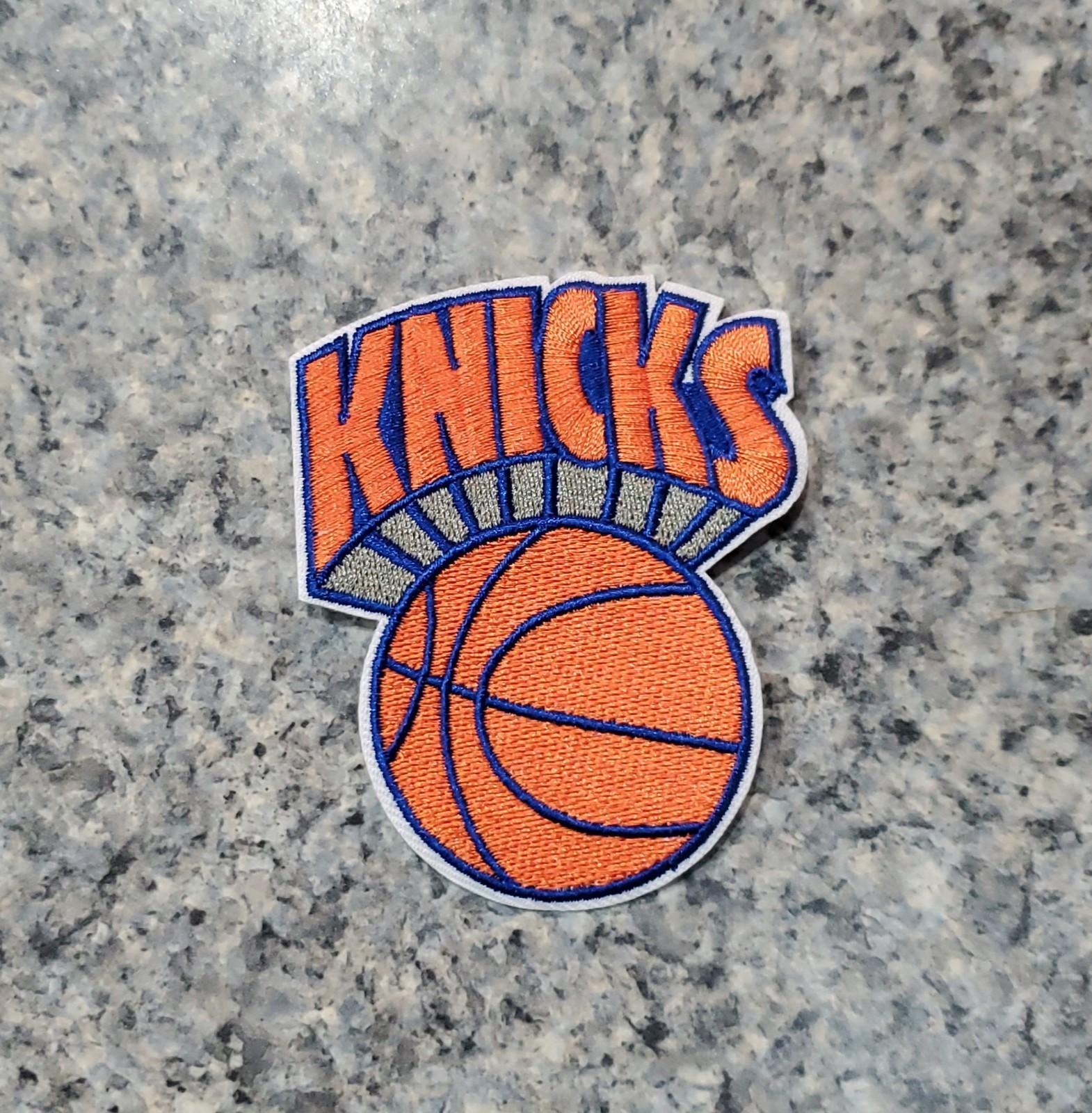 New York Knicks Vintage Style Patch. Embroidered. Iron On. 3″