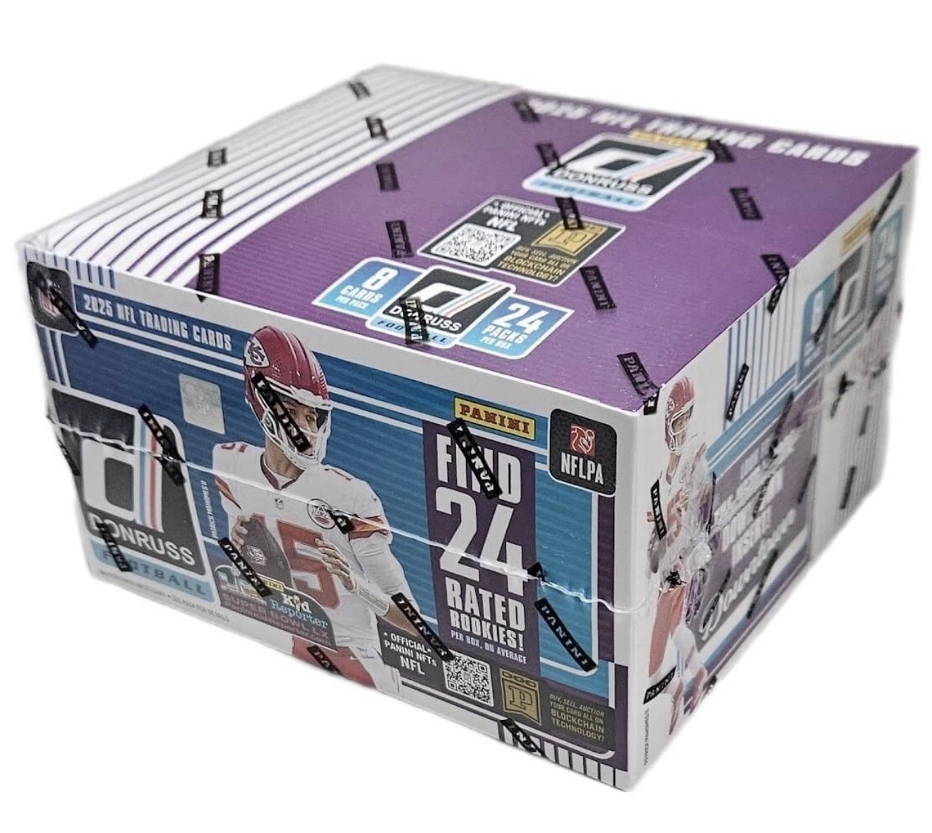 2025 Panini Donruss NFL Football Factory Sealed Retail Box
