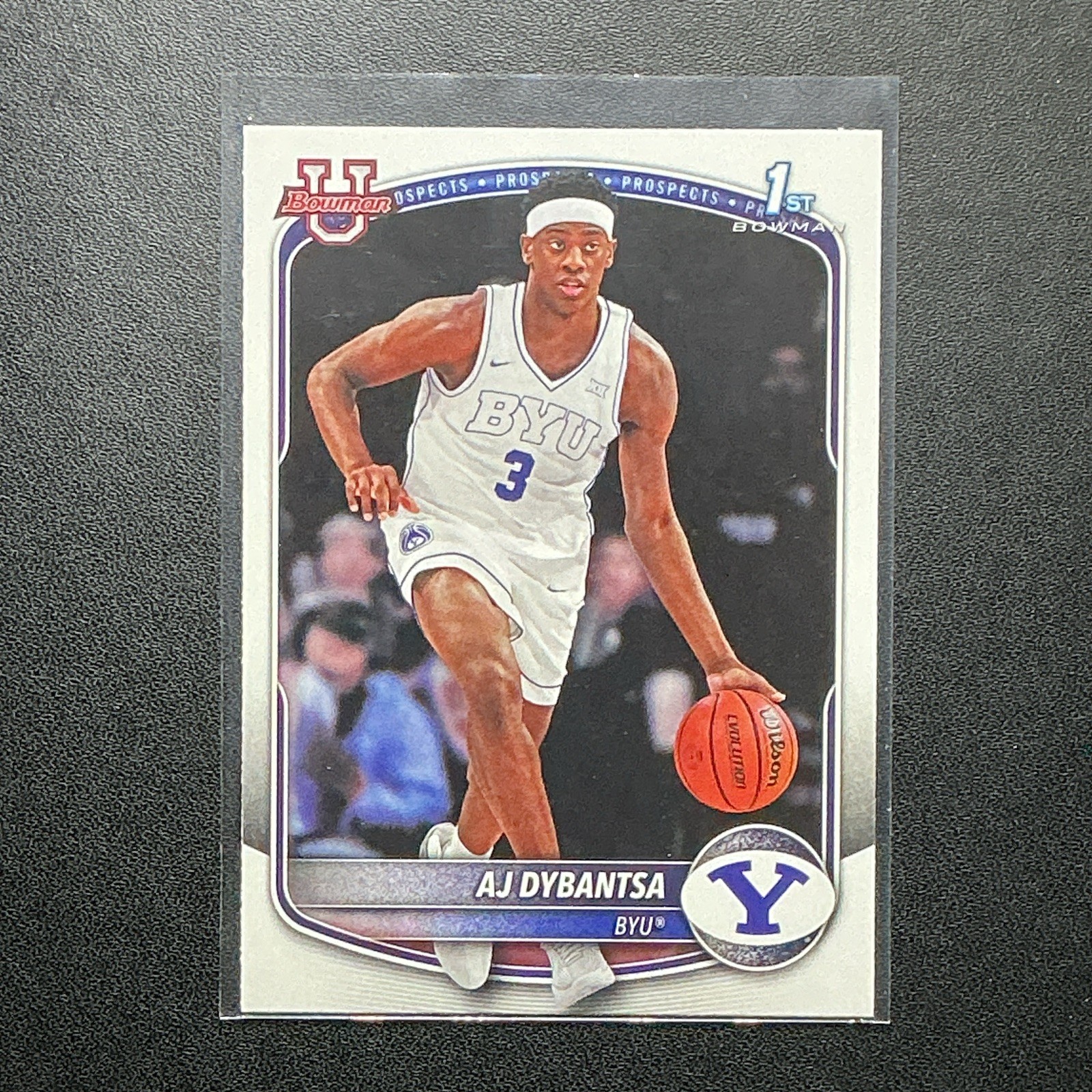Topps 2025 Bowman U Prospects 1st Bowman AJ Dybantsa BYU BPP-1 Basketball