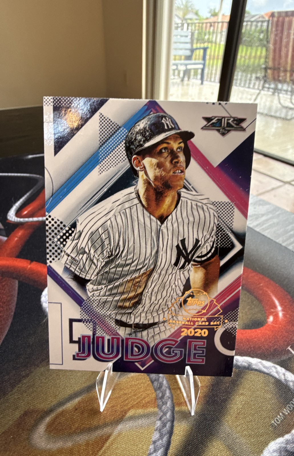 2020 Topps Chrome – Topps Fire Preview Aaron Judge #FP-1