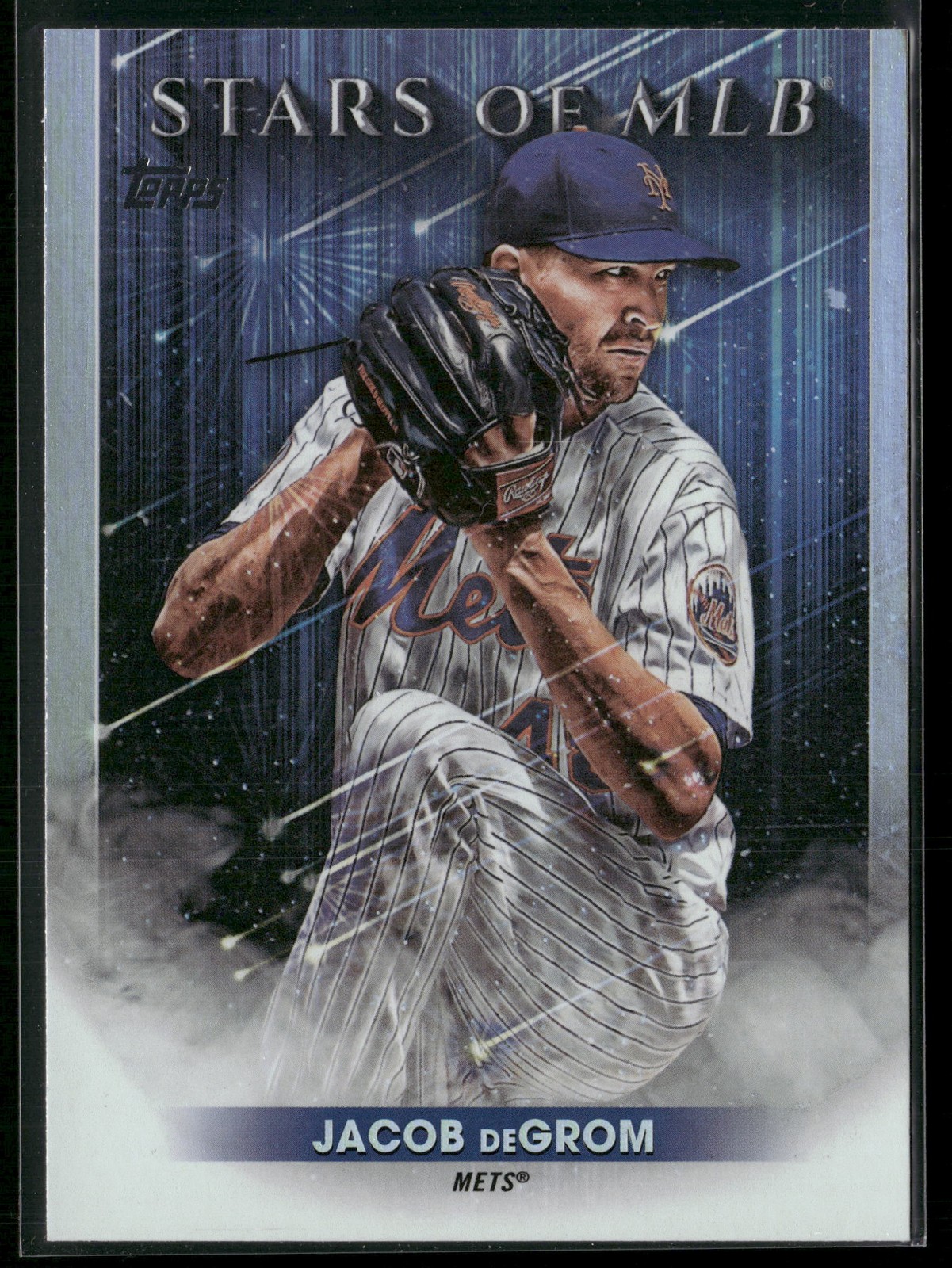 2022 Topps #SMLBC-13 Jacob deGrom Stars of MLB Chrome New York Mets