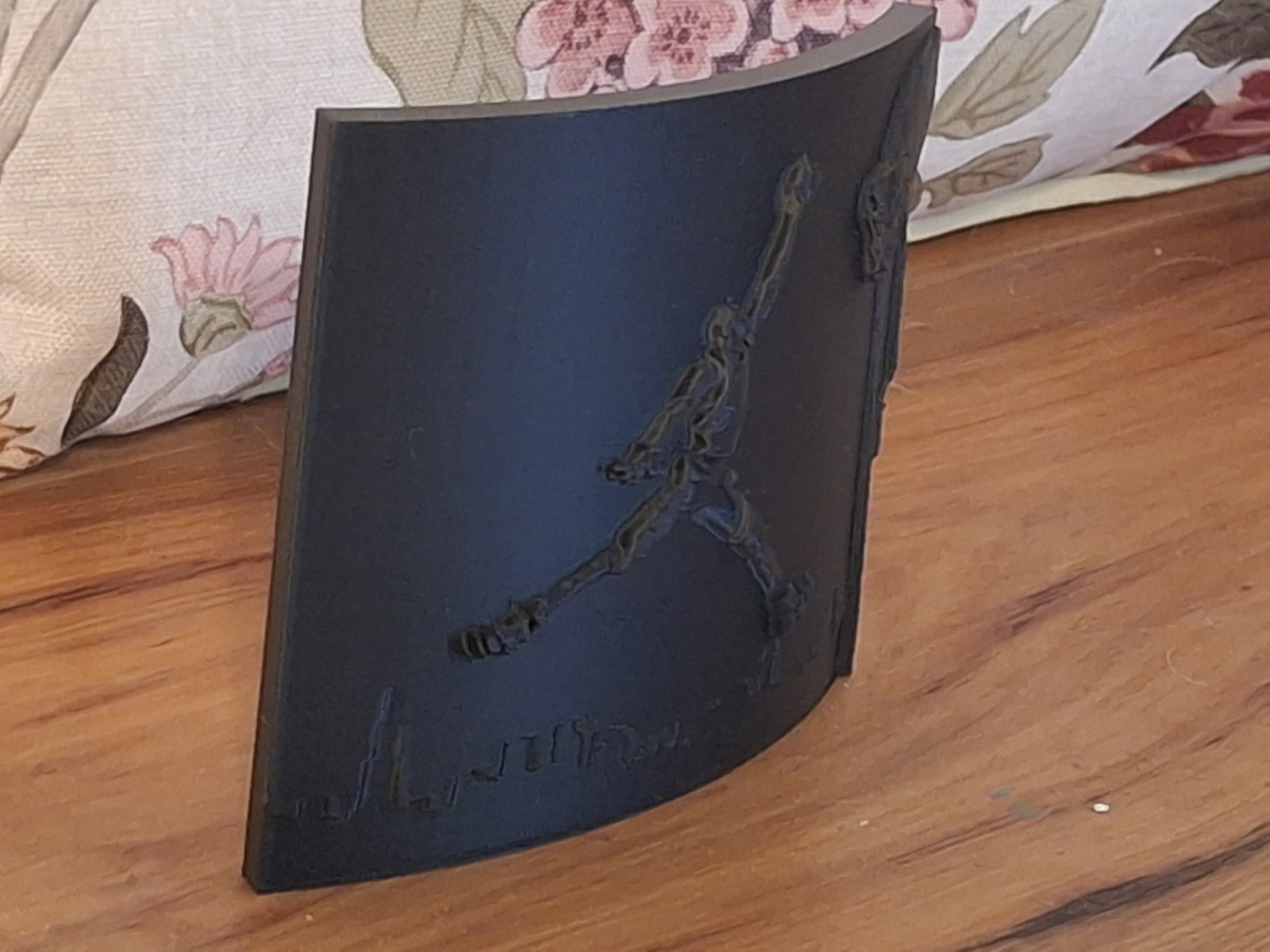 Michael Jordan 3D-Printed Relief Slam Dunk Art 5 x 4 Inches