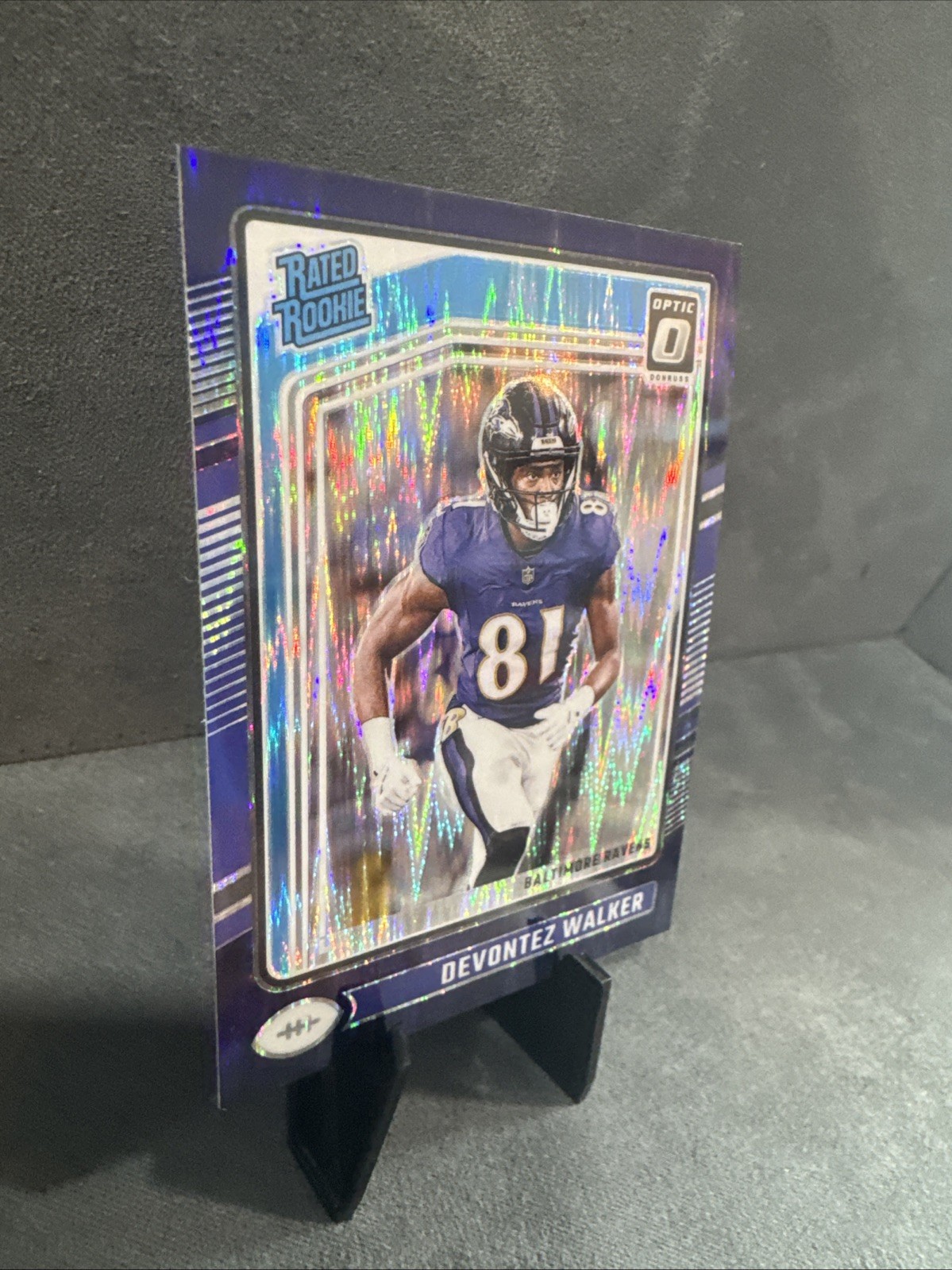 2024 Devontez Walker Rated Rookie Purple Shock Parallel – Donruss Optic #228