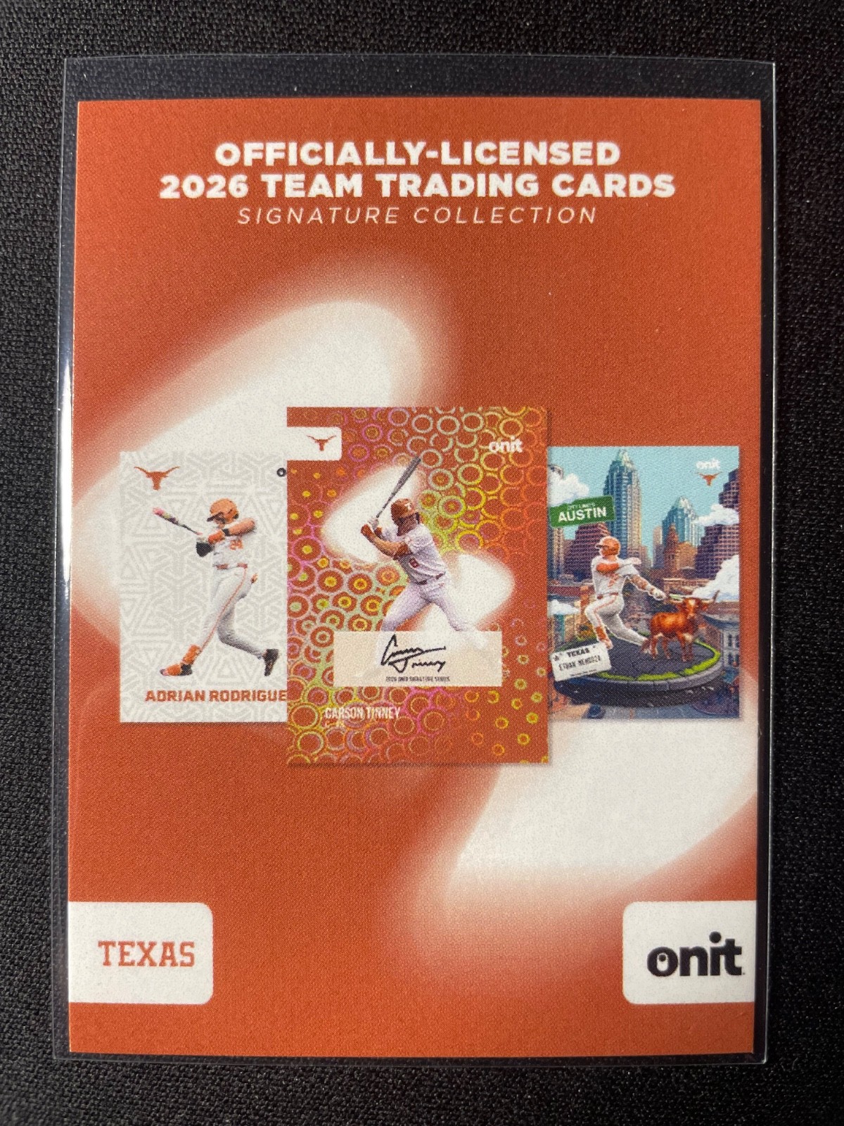 2026 Onit Athlete Texas Longhorns Baseball You Pick Free Shipping!!!