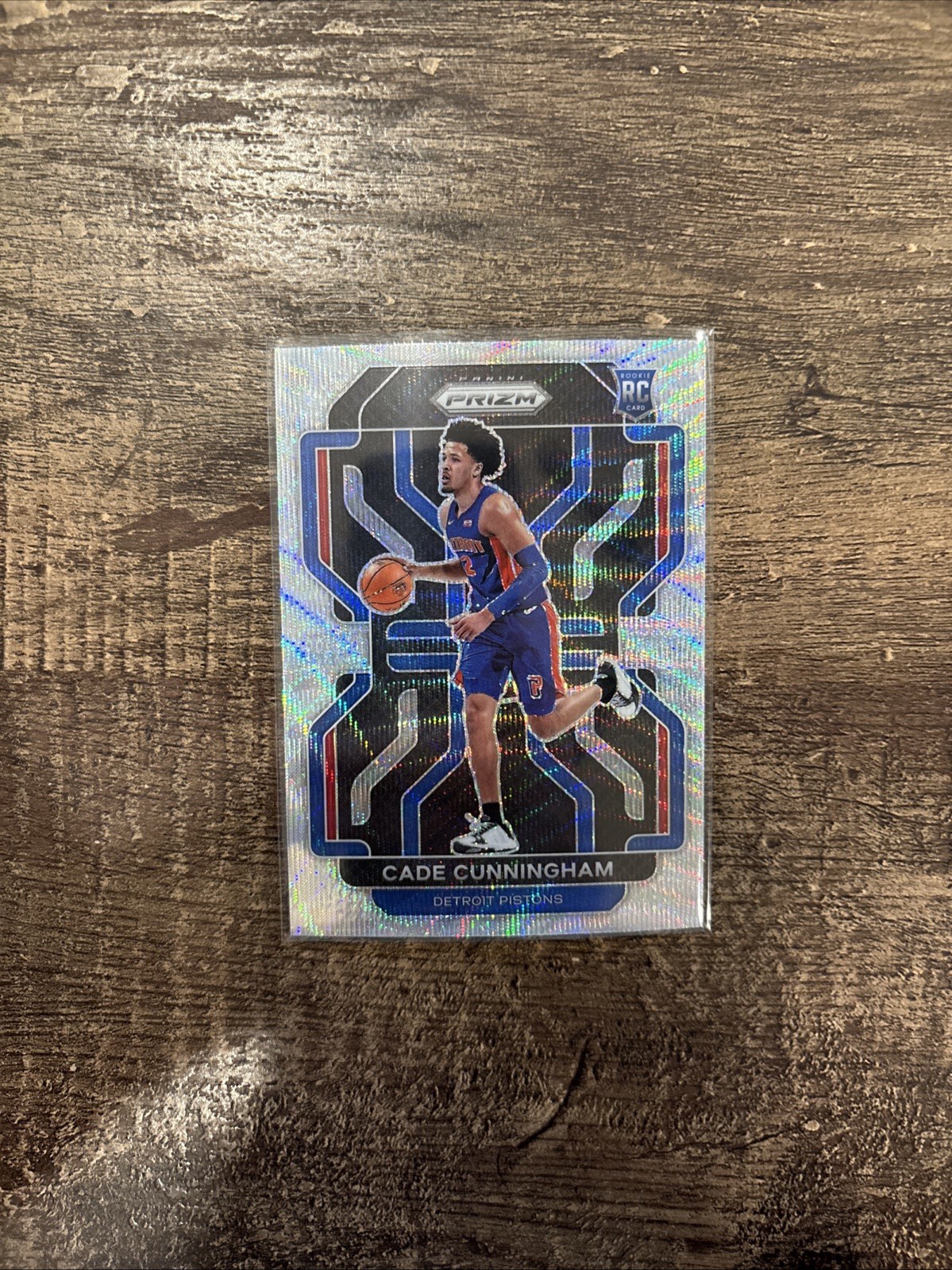 2021-22 Panini Prizm -(RC) Cade Cunningham #282 Silver Wave Prizm