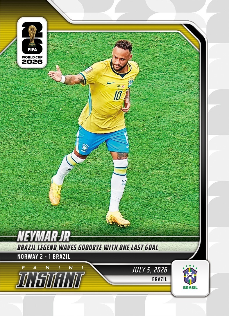 2026 Panini Instant FIFA World Cup #208 Neymar Jr. Brazil PRESALE