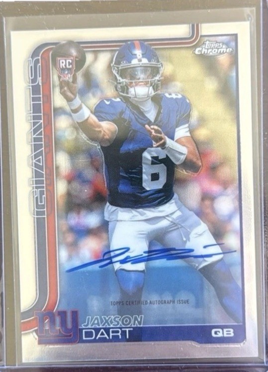 *CHASE JAXSON DART RC Variation 2025 Topps Chrome Rookies Autograph *DESCRIPTION