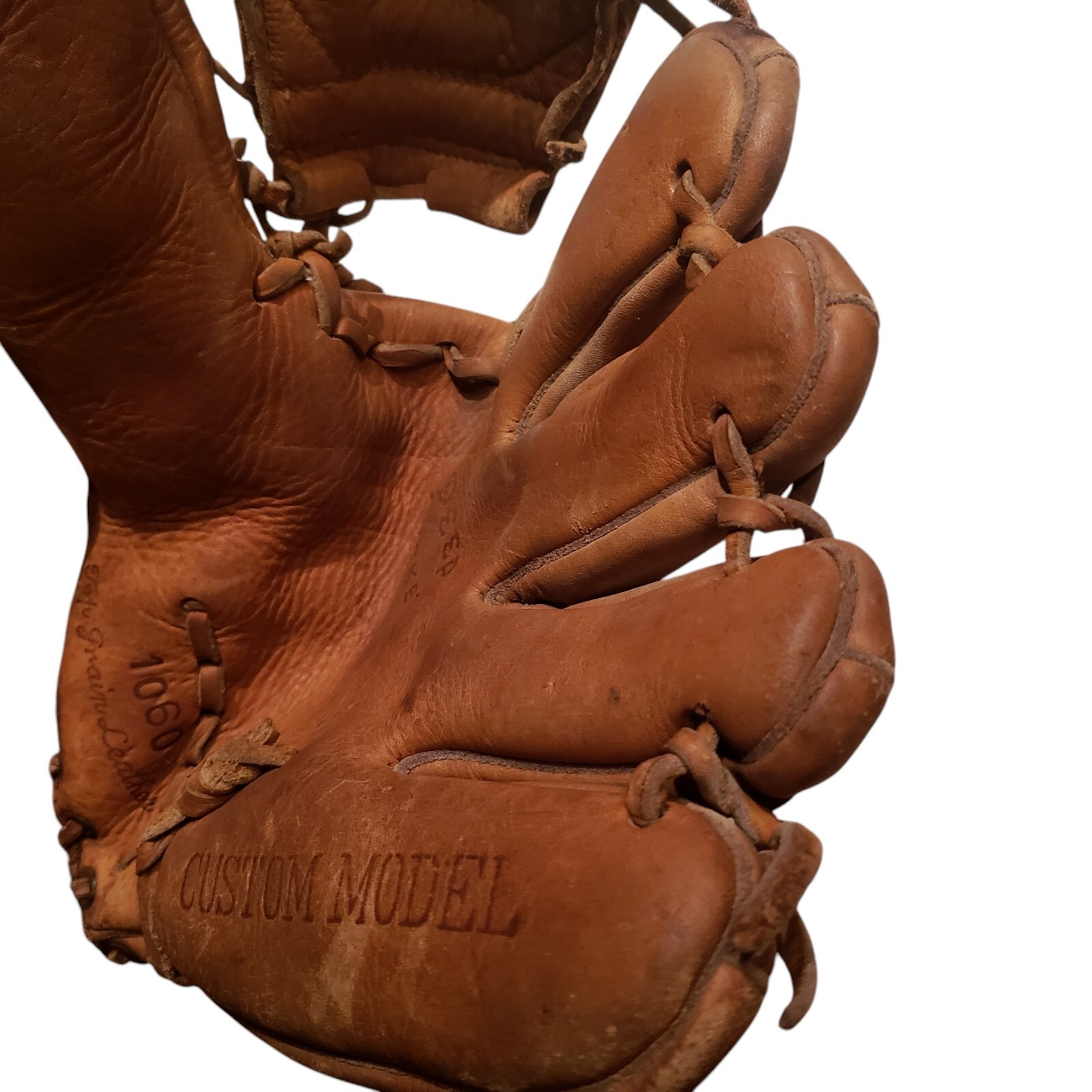 VINTAGE Hollander 1060 Professional Custom Model Baseball Glove Japan MAN CAVE