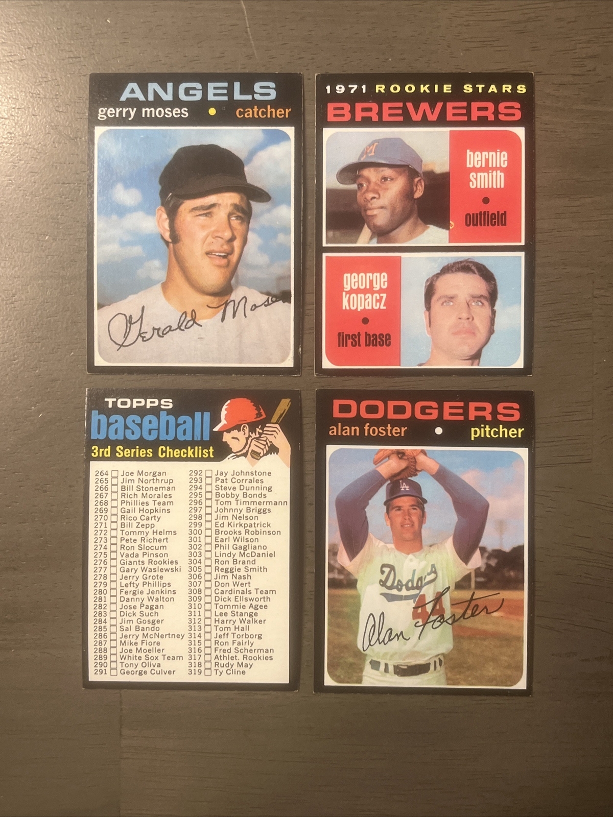 1971 TOPPS BASEBALL #201-400 EX COMPLETE YOUR SET FREE SHIPPING