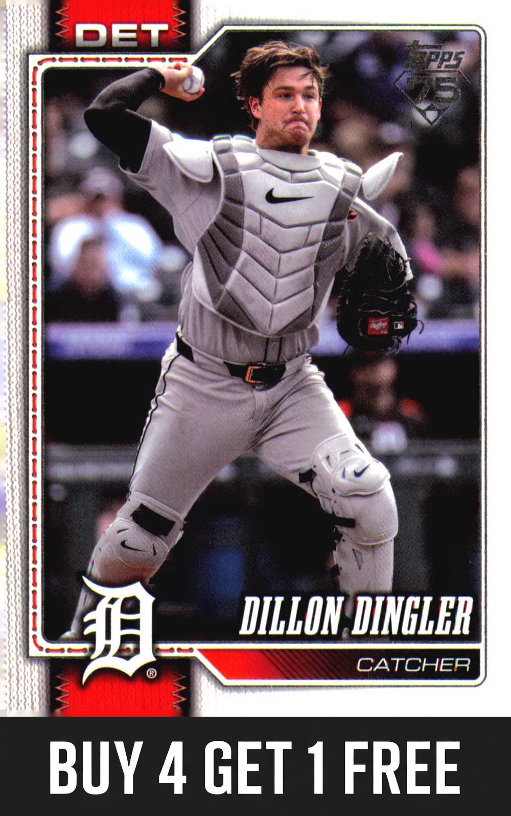 Dillon Dingler 2026 Topps #351 Detroit Tigers
