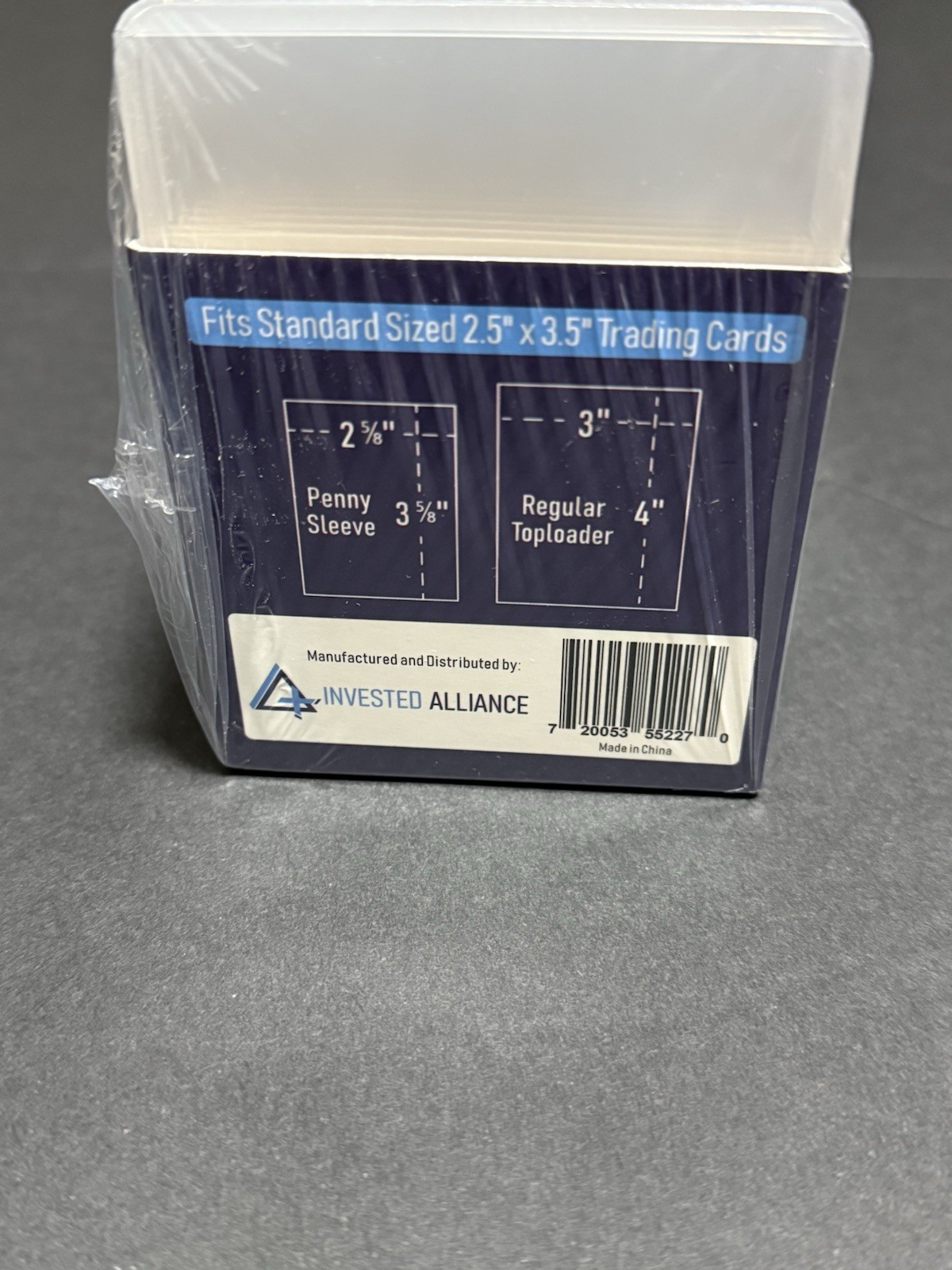 Regular 1000 Rigit Top Loaders & 1000Penny Sleeves 1000Count Fits Standard Size