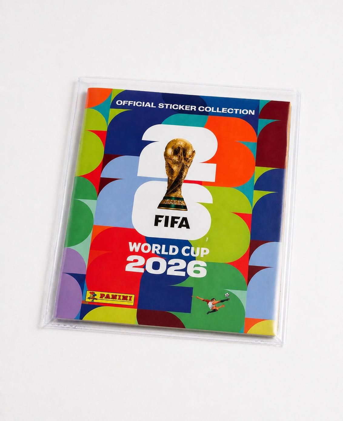 Panini World Cup Sticker Album Protector Sleeve Clear Cover Fits All 1970-2026
