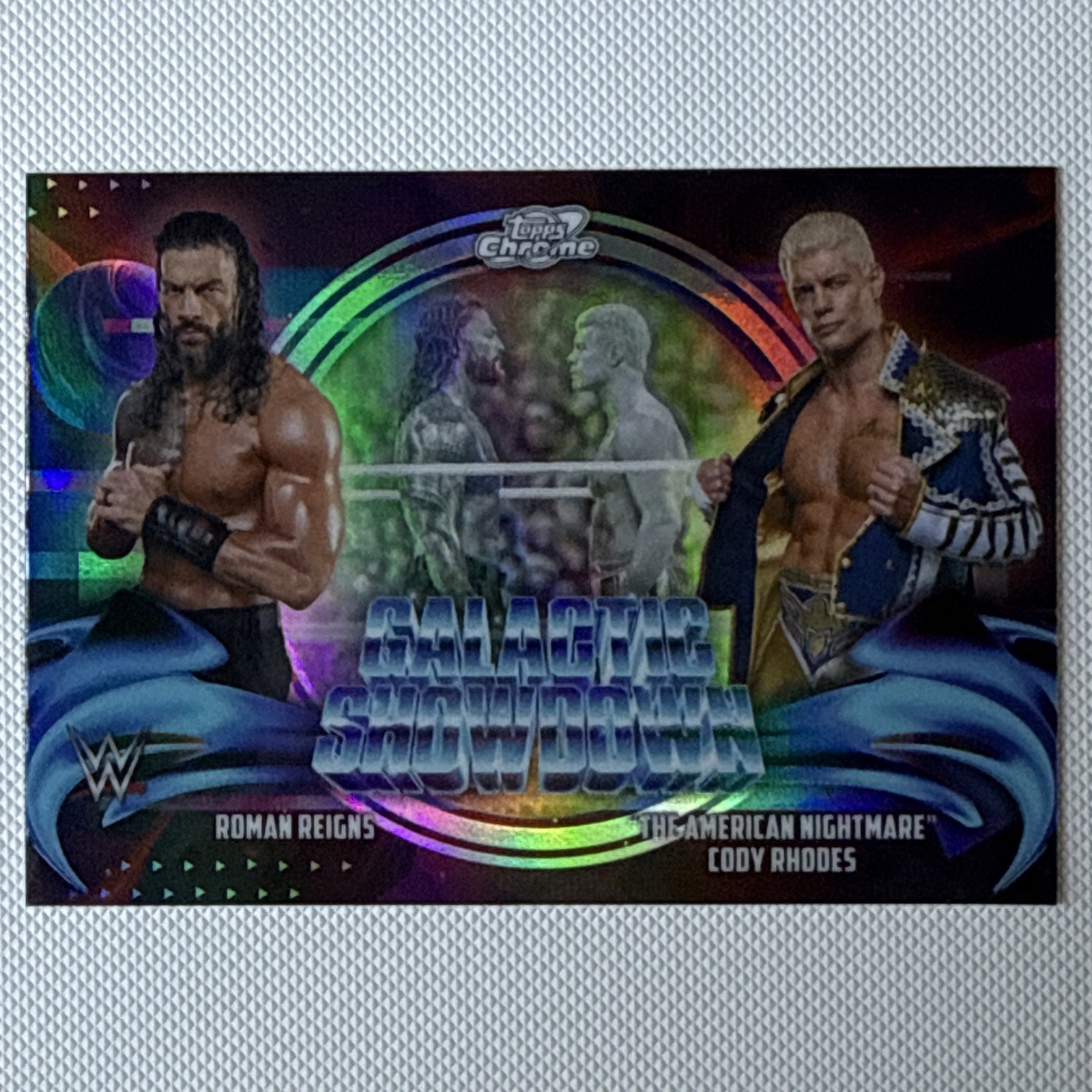 GALACTIC SHOWDOWN 2026 Topps Chrome Cosmic WWE Wrestling You Pick/Choose! READ*