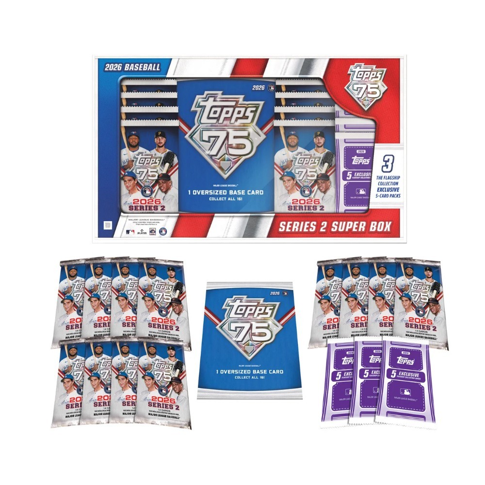 2026 Topps Series 2 Baseball Flagship Collection Costco Super Box Sealed Cards