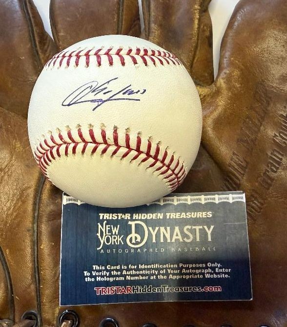 Aroldis Chapman Signed Autographed Major League (OML) Baseball: TriStar