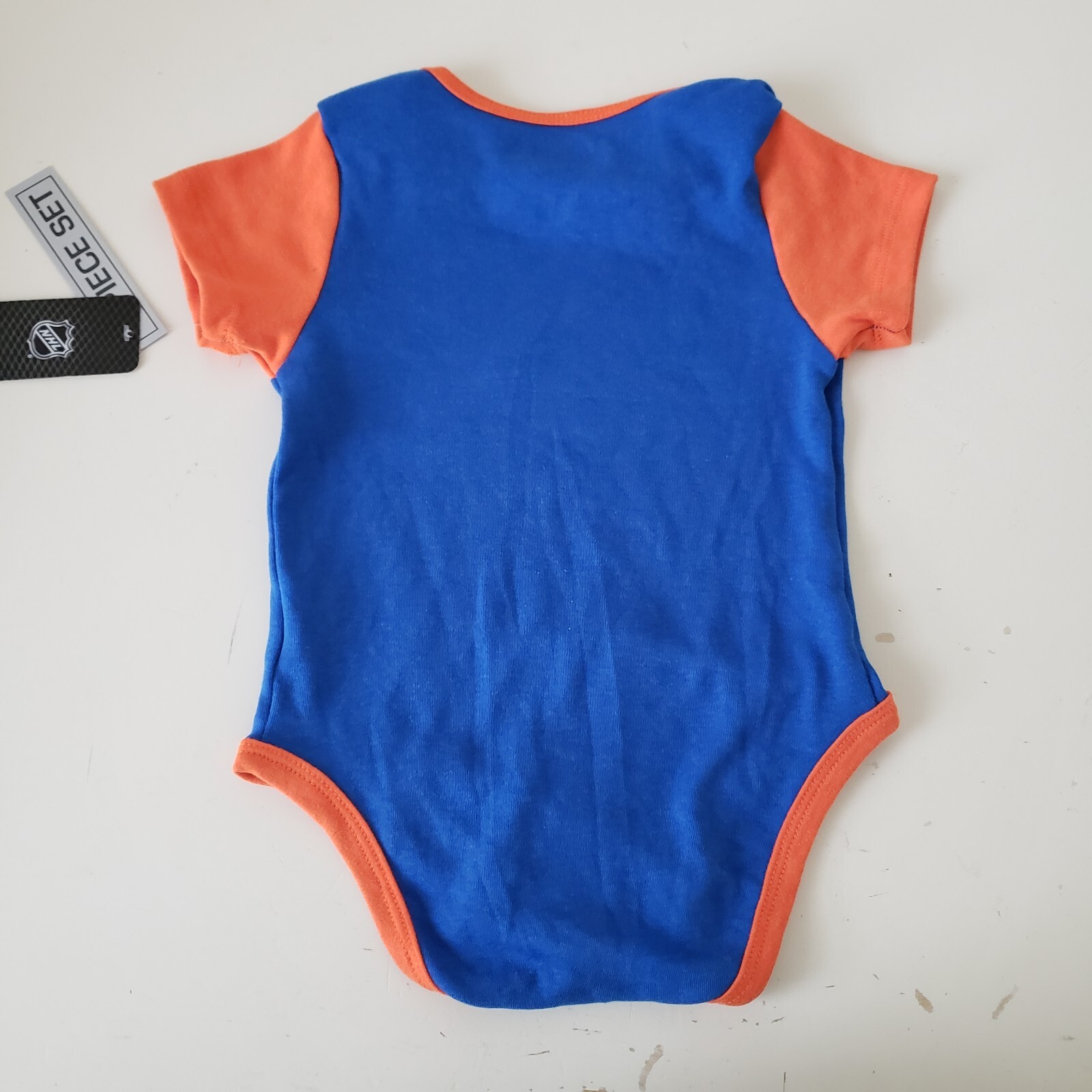 New York Islanders One Piece Creeper Baby Infant 3-6 Months Set Blue NHL NWT
