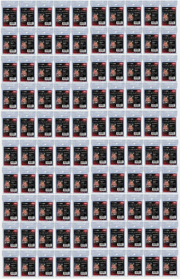 10000 Ultra Pro Regular Standard Card SOFT PENNY SLEEVES NEW SEALED CASE 81126