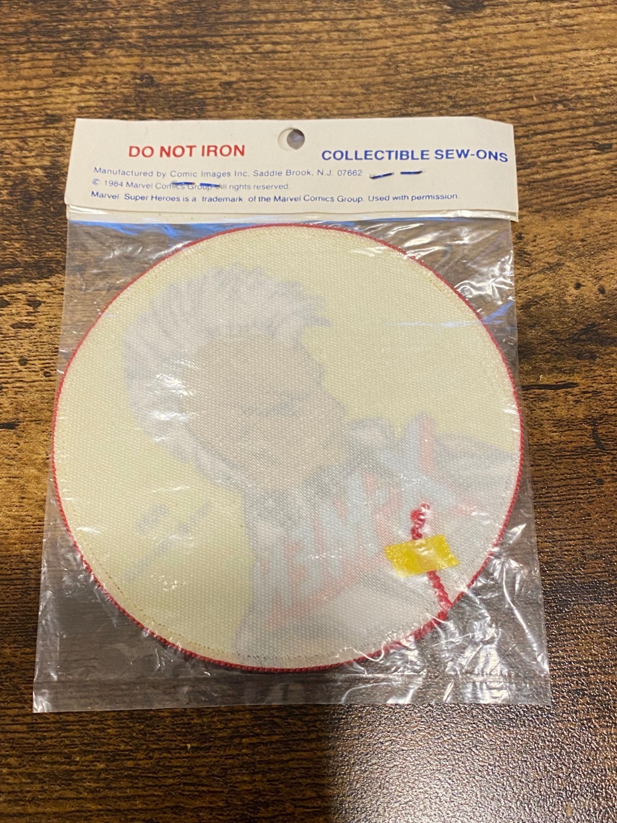 STORM 1984 SEW ON PATCH X-MEN Marvel Comics Super Heroes 3.75″ Round Sealed