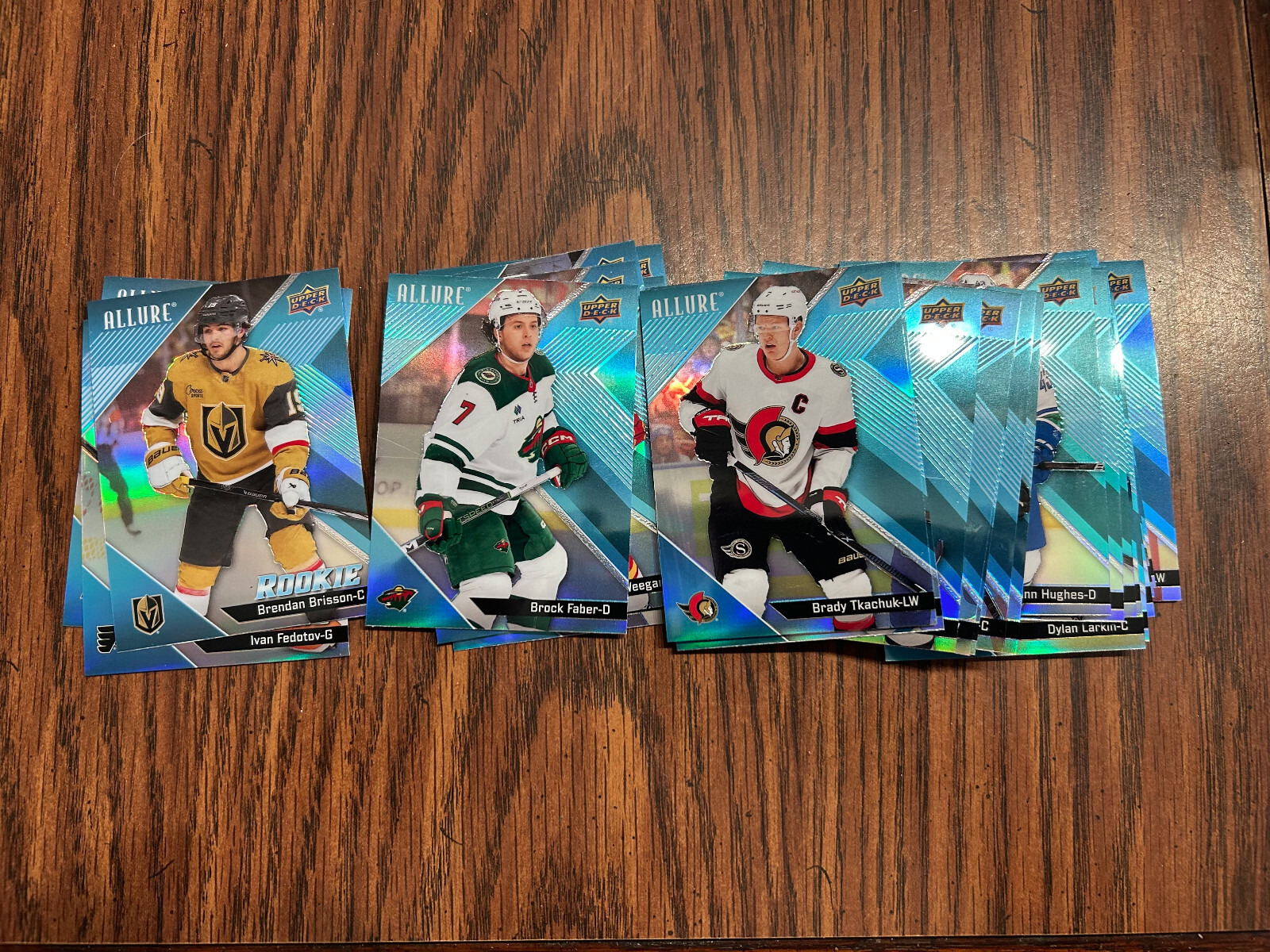 2024-25 UPPER DECK ALLURE HOCKEY BASE & ROOKIES & INSERTS – YOU PICK