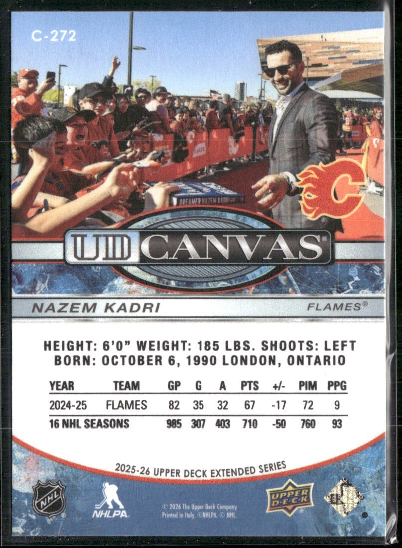 2025-26 Upper Deck UD Canvas (#251-420) – U-Pick From List