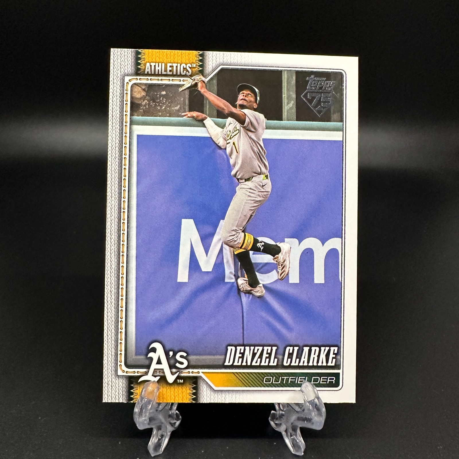 2026 Topps Series 2 – Denzel Clarke #375 Athletics