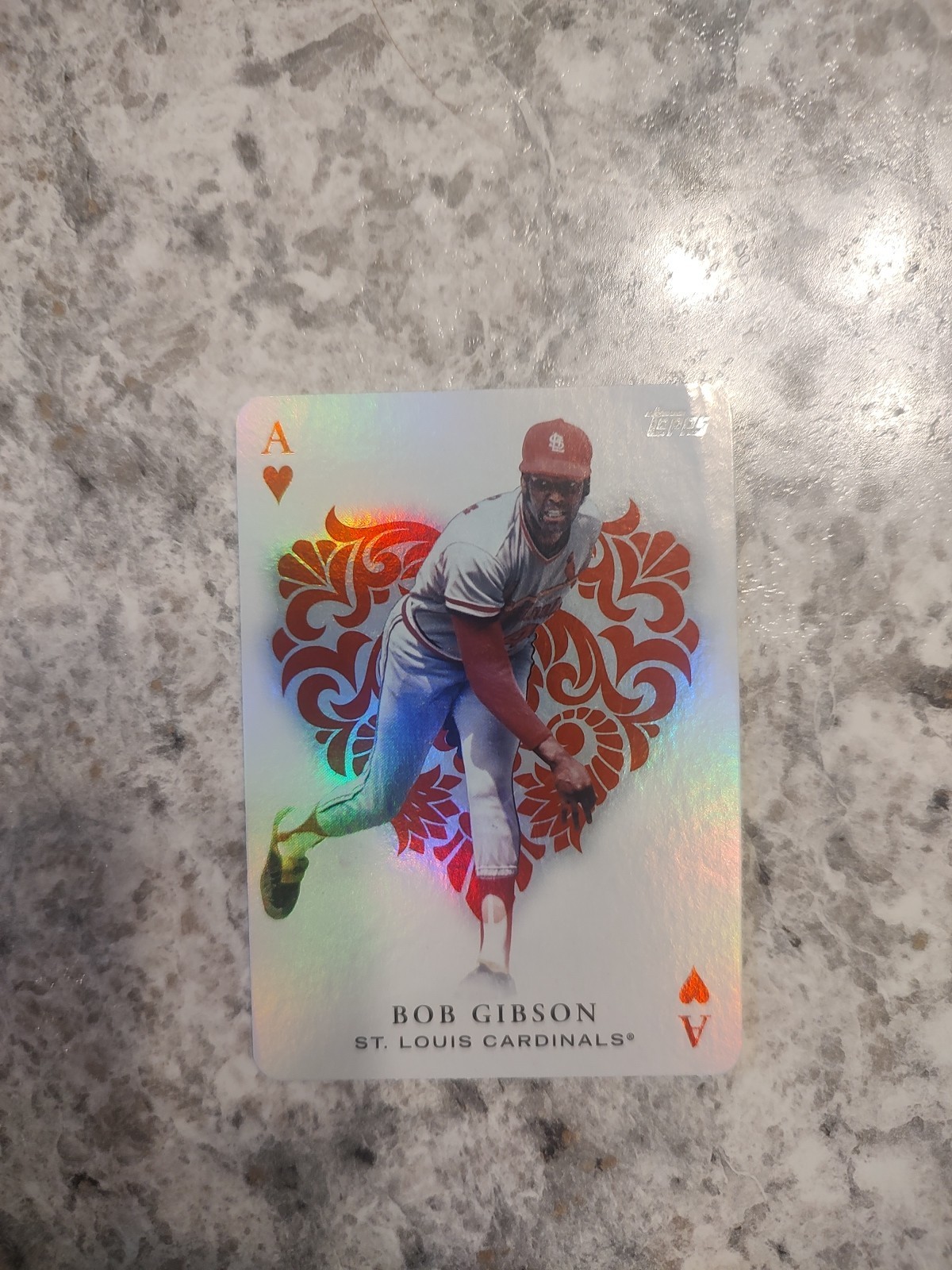 2023 Topps Series 1 All Aces Bob Gibson #AA-2 Red /10 Raw Ungraded Cardinals