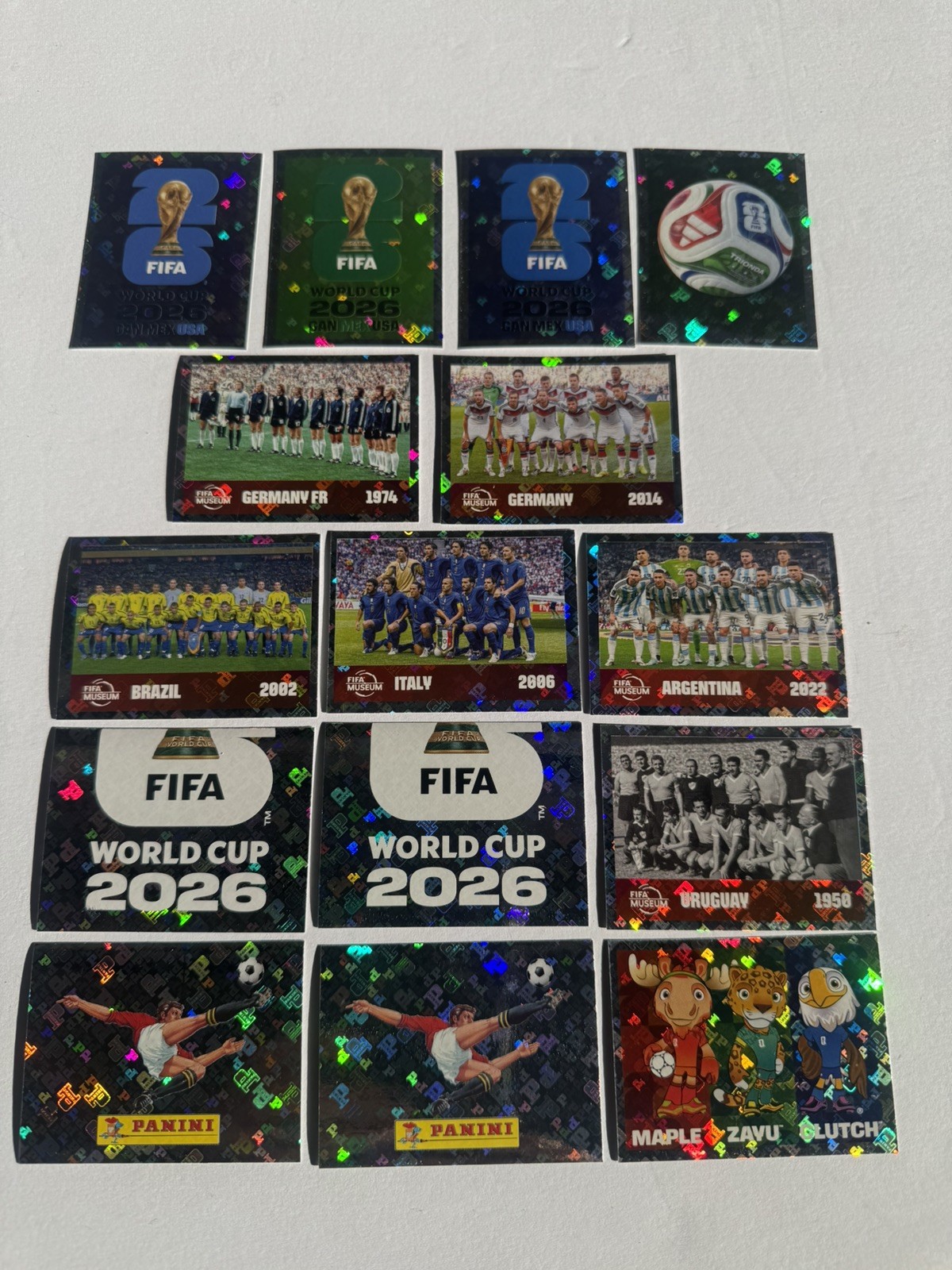 Panini FIFA World Cup 2026 Special Foil Lot 15 #00 Possible Misprint