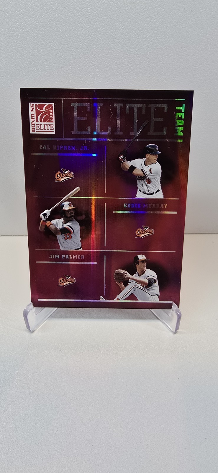 2004 Donruss Elite – Elite Teams Cal Ripken, Eddie Murray, Jim Palmer #ET-1…
