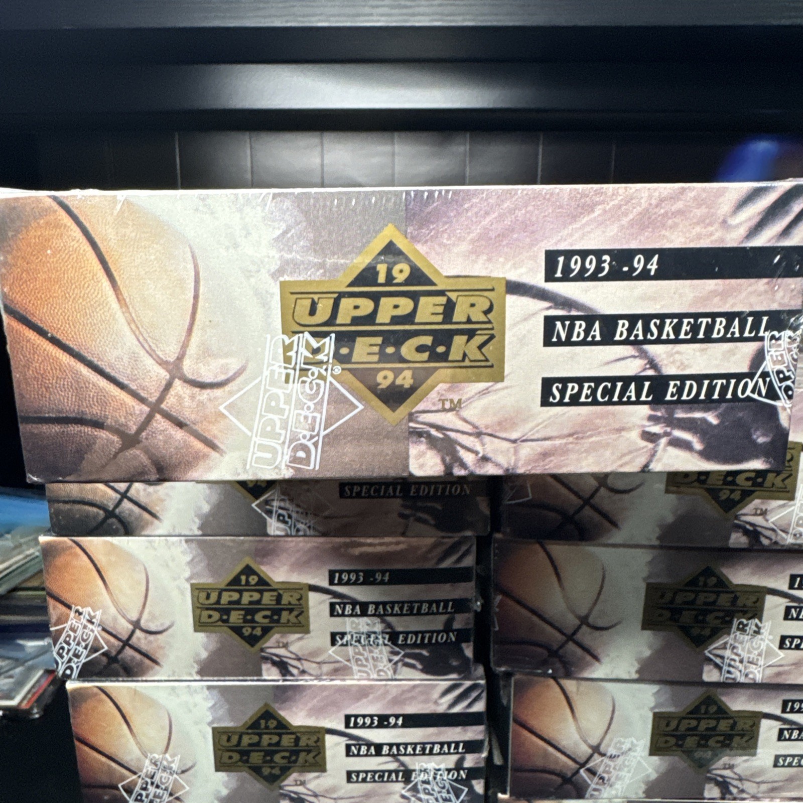 1993-94 Upper Deck Special Edition SE NBA Behind The Glass Sealed Hobby Box