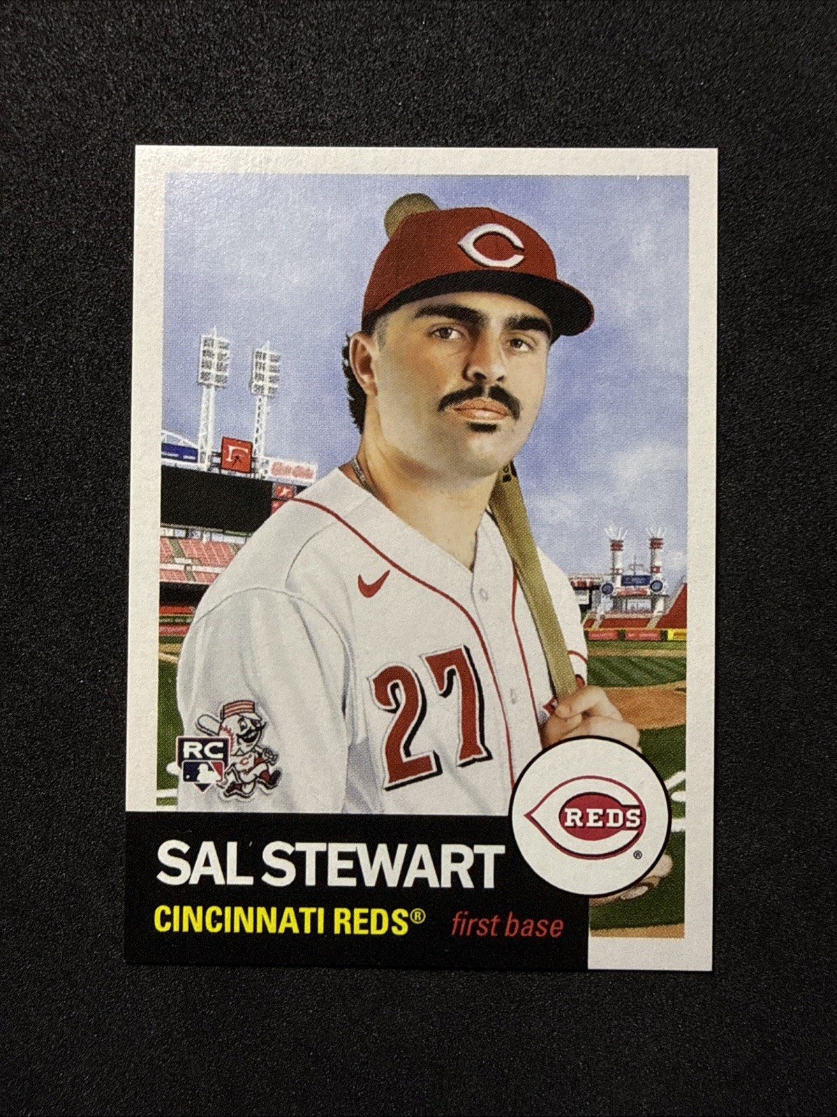 2026 TOPPS LIVING SET #922 SAL STEWART (RC) – CINCINNATI REDS