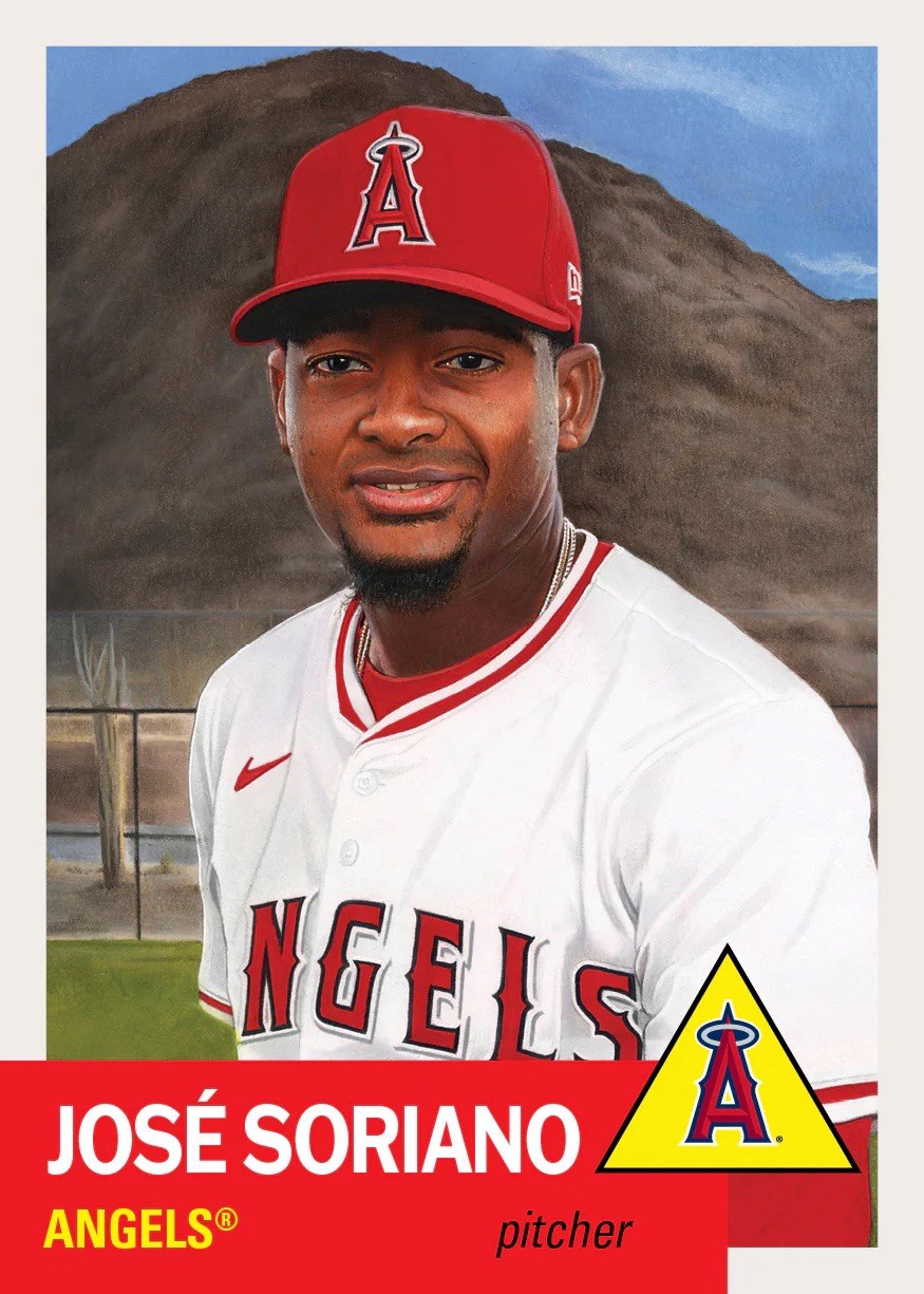 Topps MLB® Living Set® Card #927 ⚾️ José Soriano ⚾️ Los Angeles Angels 😇