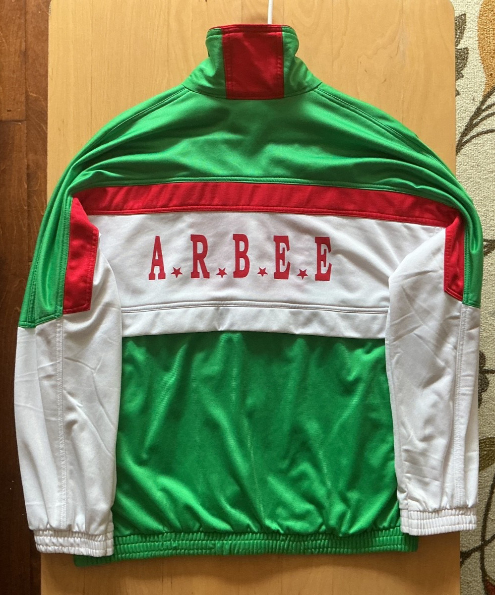 🇩🇿 ⚽️ Algeria Algérie Central Algiers Lotto Zip Jacket Large World Cup Vintage