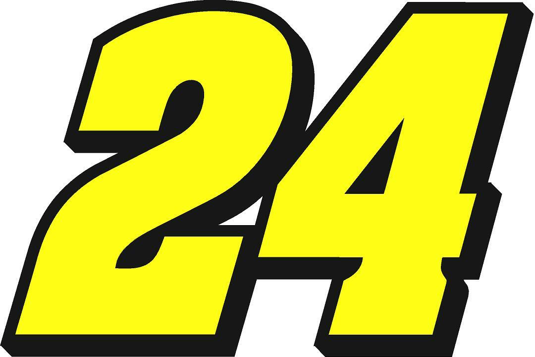 NEW FOR 2021 #24 William Byron Racing Sticker Decal – Sm thru XL – Various color