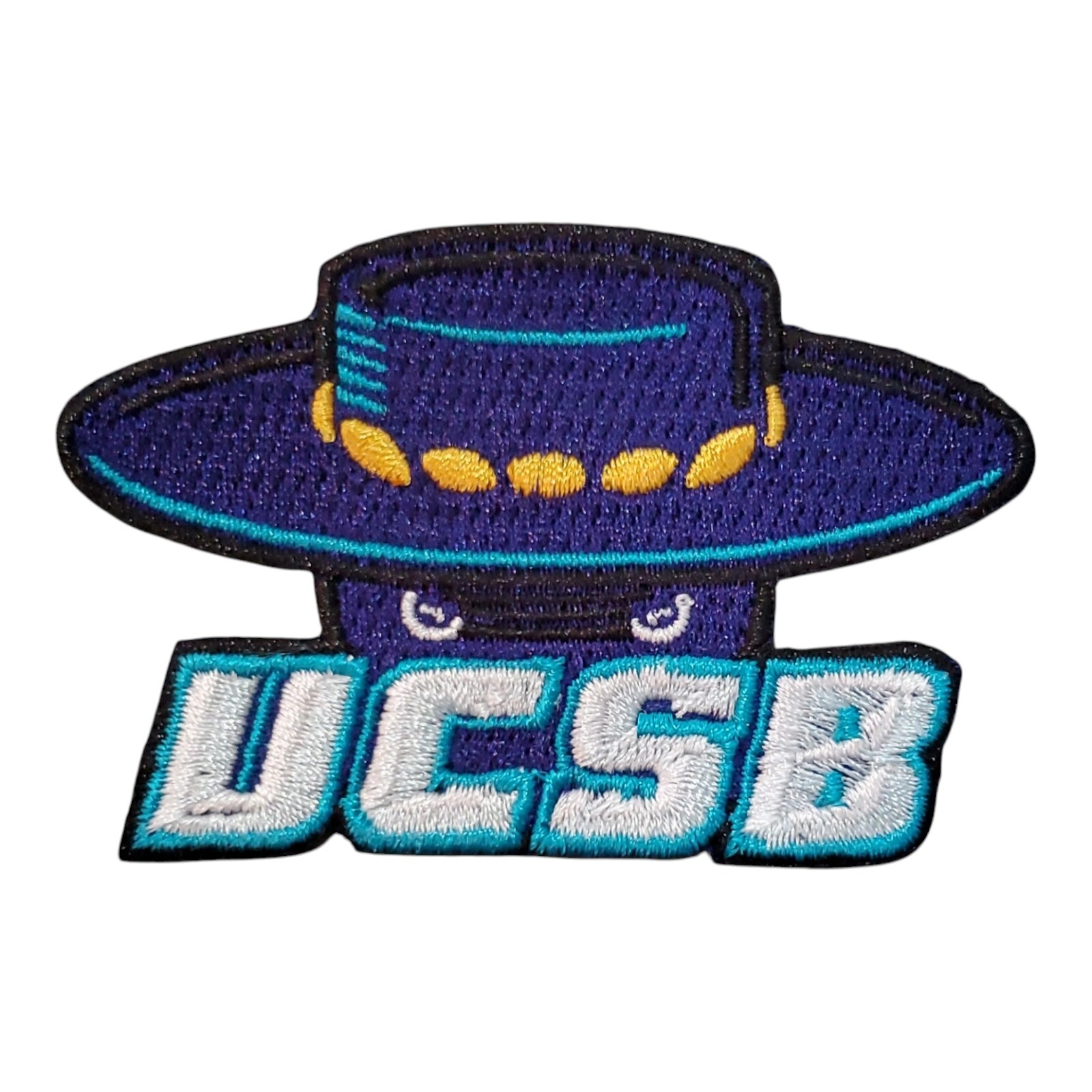 UCSB Gauchos Vintage Style Patch. Embroidered. Iron On. 3″x2″