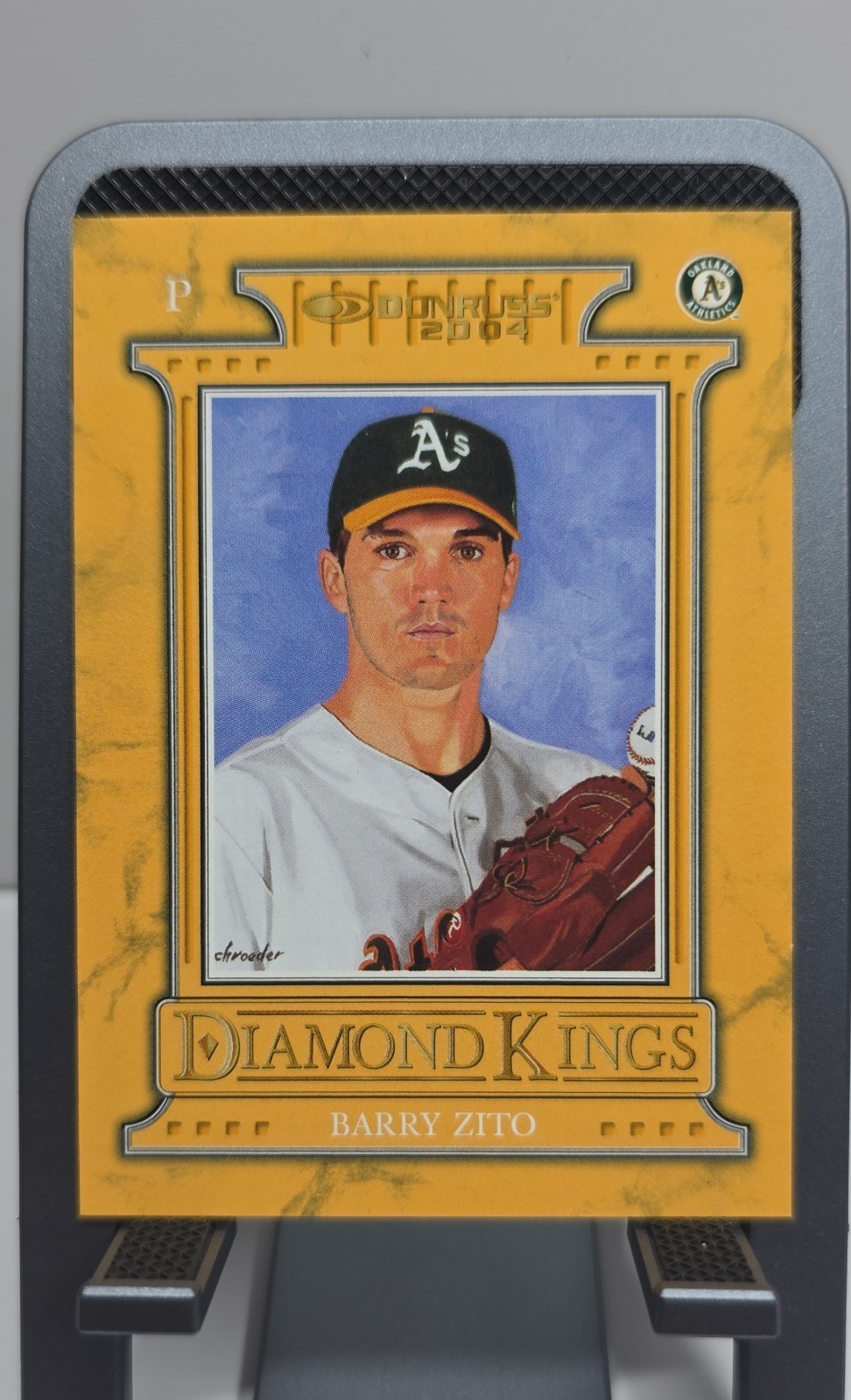 2004 Donruss – Diamond Kings Inserts Barry Zito #DK-13 /2500