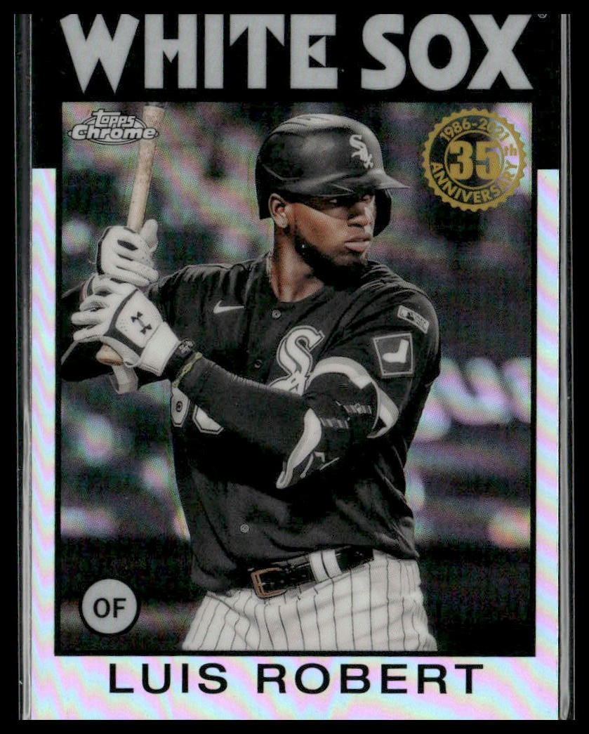 Luis Robert 2021 Topps Chrome 1986 Topps Baseball 35th Anniversary #86BC-21